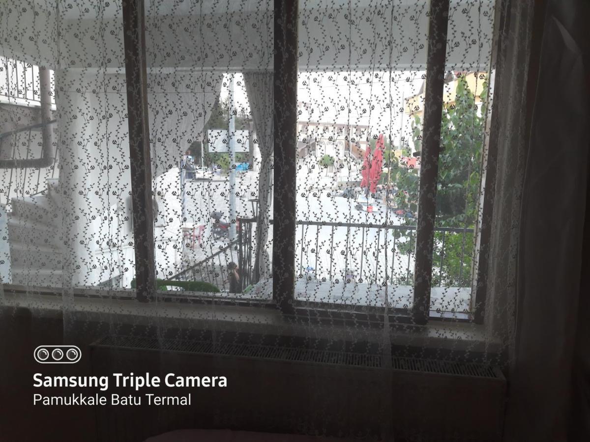 Pamukkale Batu Termal Motel Bagian luar foto