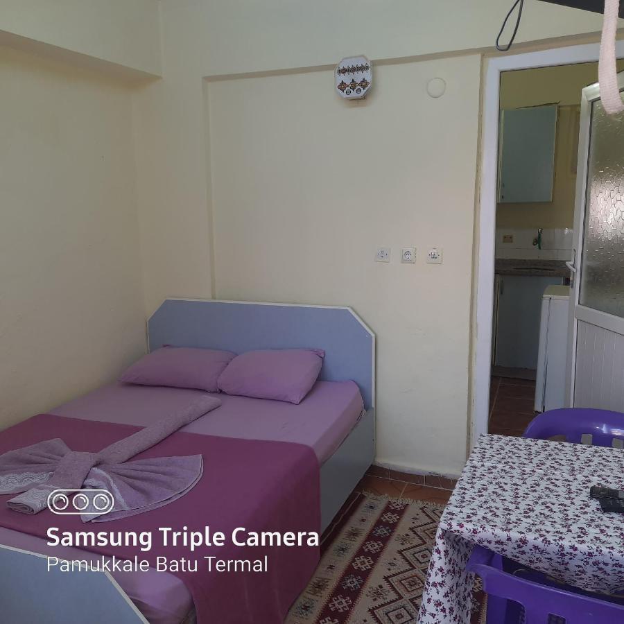 Pamukkale Batu Termal Motel Bagian luar foto