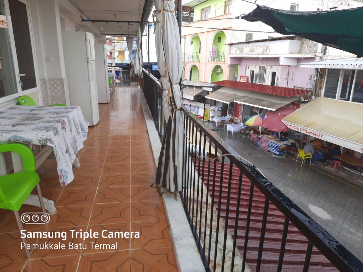 Pamukkale Batu Termal Motel Bagian luar foto