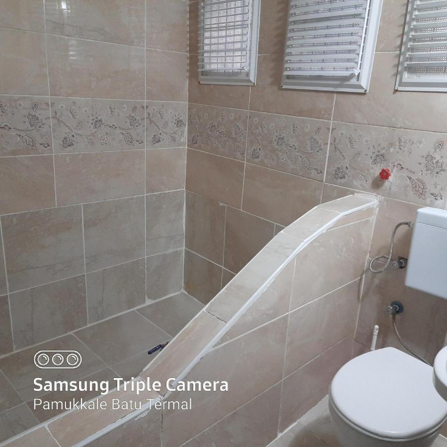 Pamukkale Batu Termal Motel Bagian luar foto