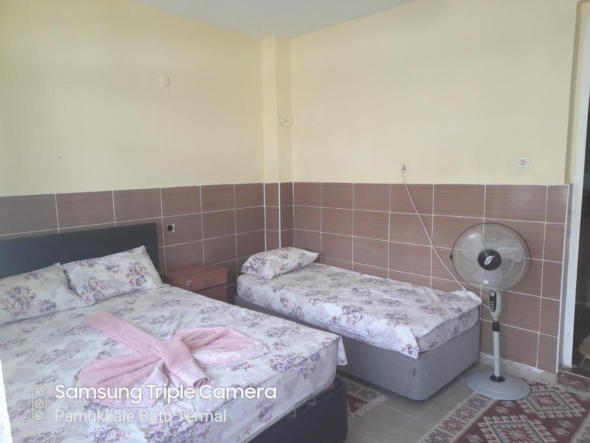 Pamukkale Batu Termal Motel Bagian luar foto